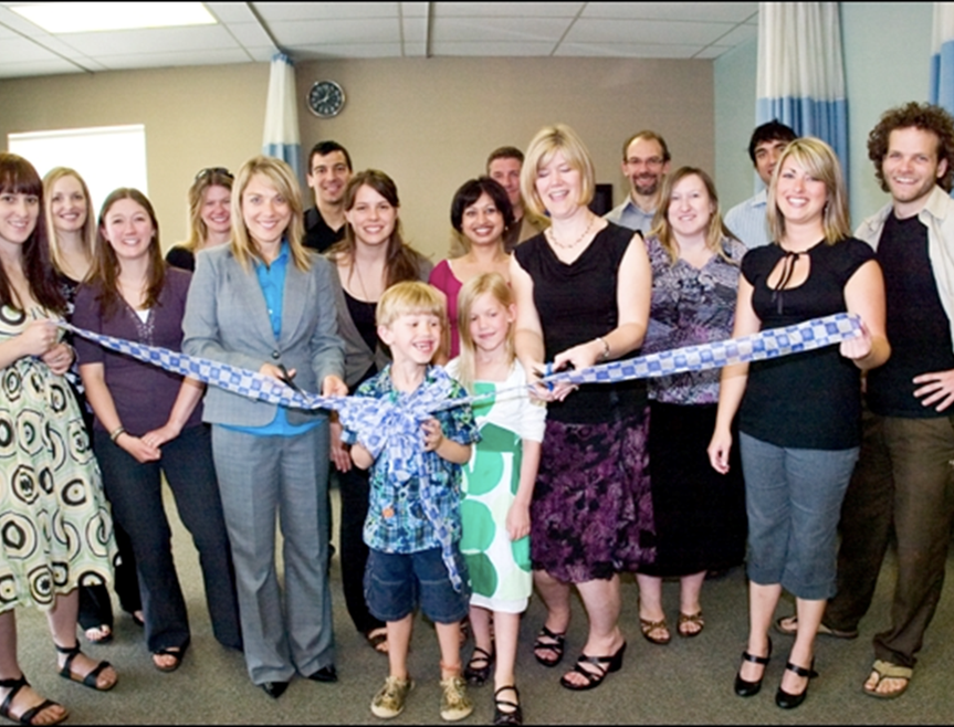 The grand opening of our first clinic!