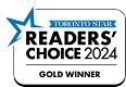 Toronto Star Readers' Choice 2024 Gold Winner award badge — Eramosa Physiotherapy Associates