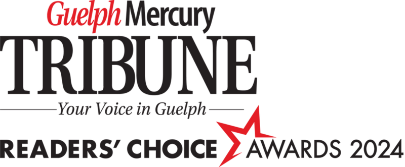 Guelph Mercury Tribune Readers Choice Winner 2024 For RMT award — Eramosa Physiotherapy Associates Guelph (Bullfrog Mall) clinic