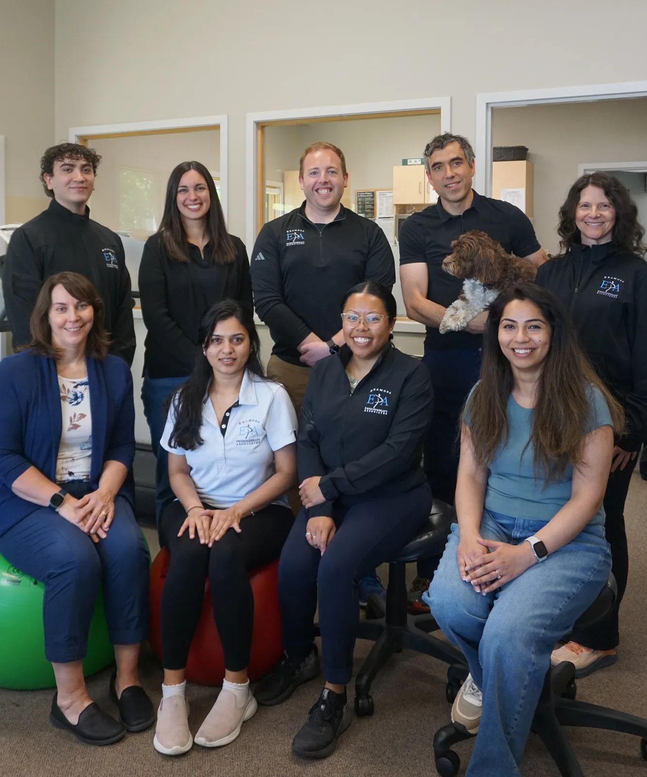 Team Photo 2, Eramosa Physiotherapy Associates Elora clinic team