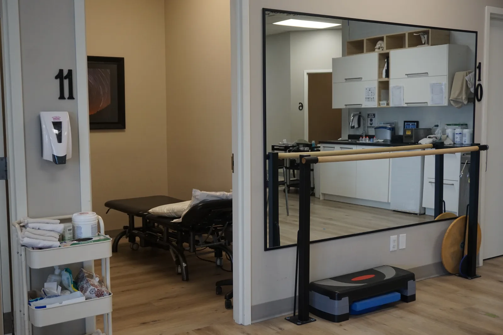 Gym Area – Eramosa Physiotherapy Associates Guelph (Bullfrog Mall) clinic