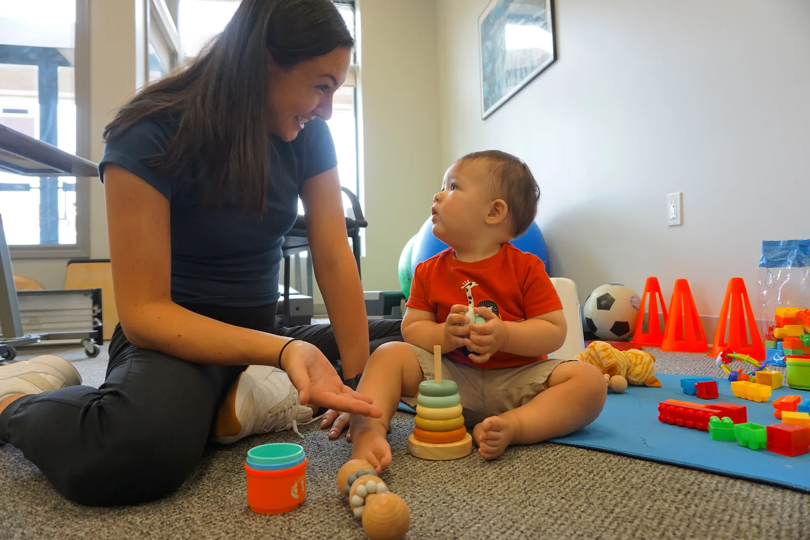 Pediatric physiotherapy at Eramosa Physiotherapy Associates, Orangeville clinic