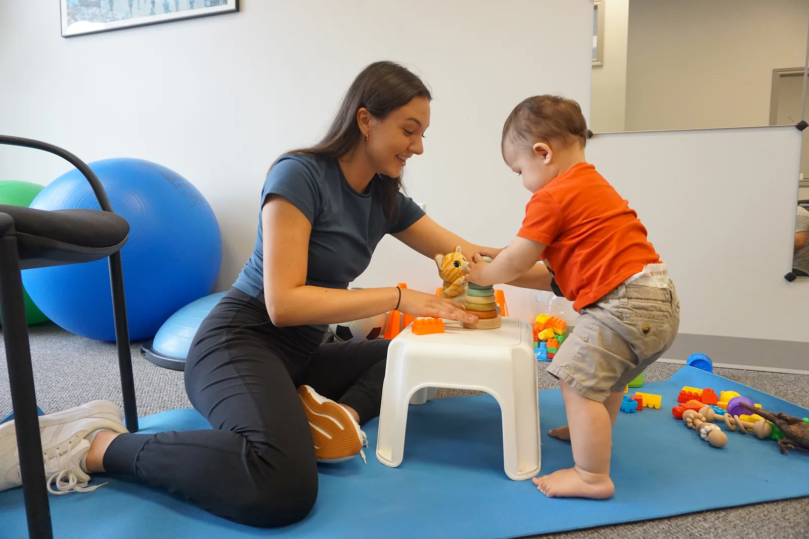 Pediatric physiotherapy at Eramosa Physiotherapy Associates, Orangeville clinic