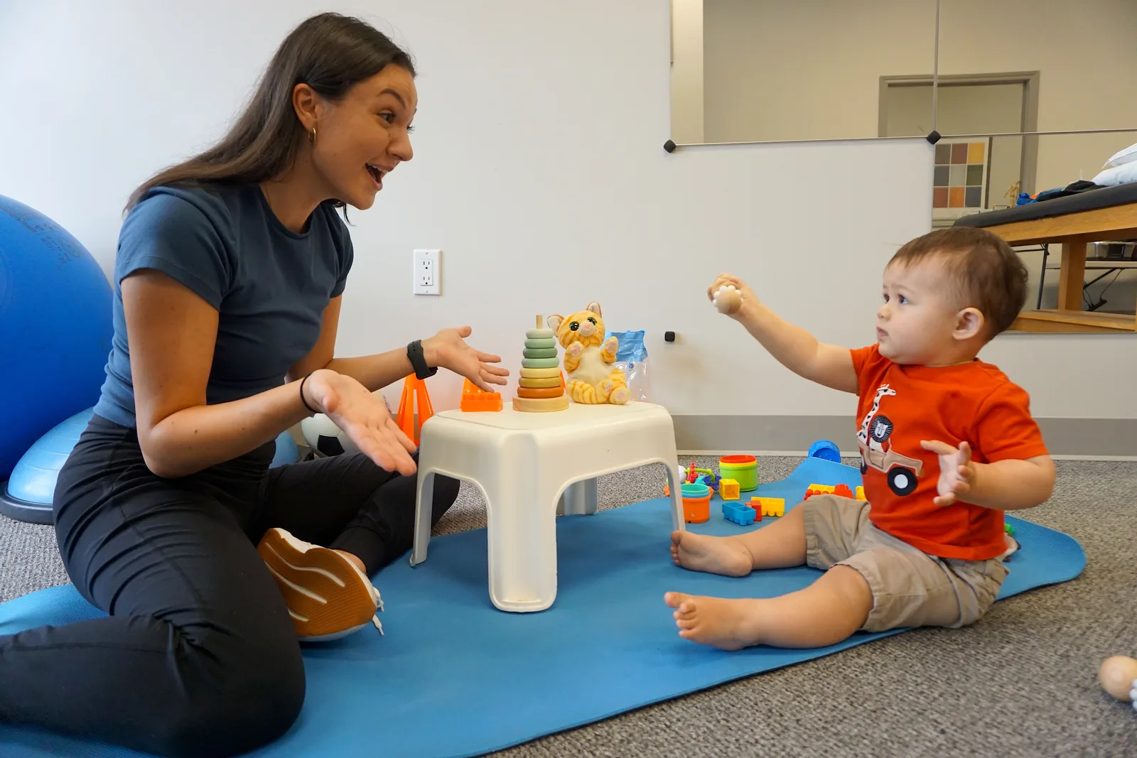 Pediatric physiotherapy at Eramosa Physiotherapy Associates, Orangeville clinic