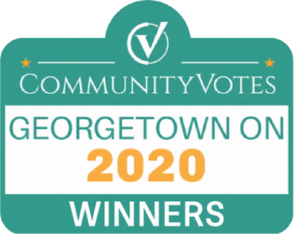 Community Votes Georgetown 2020 award — Eramosa Physiotherapy Associates Georgetown clinic