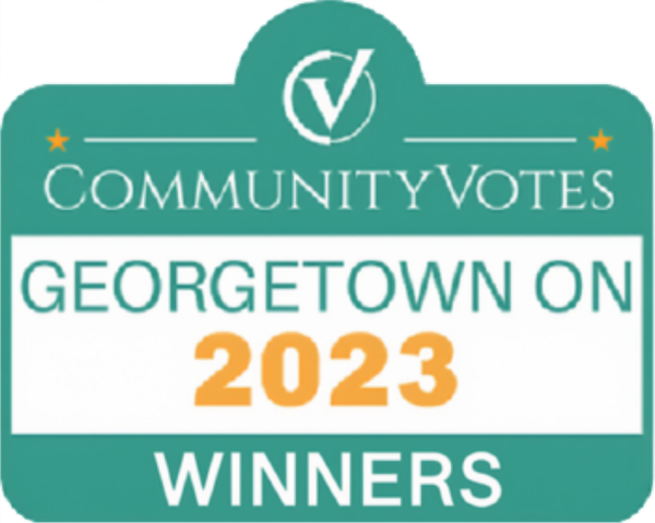 Community Votes Georgetown 2023 award — Eramosa Physiotherapy Associates Georgetown clinic