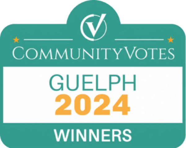 Guelph Community Votes 2024 award — Eramosa Physiotherapy Associates Guelph (Bullfrog Mall) clinic